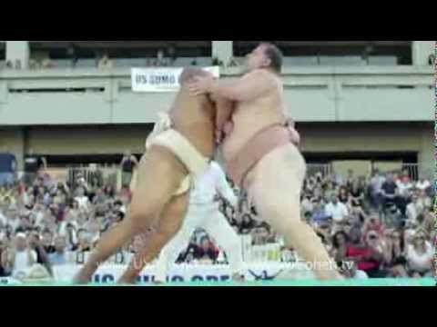 2013 US SUMO OPEN - SUMO SLAM Slow Motion! (Byamba vs. Kelly)
