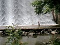 Idiot slides off Damn Dam!!!