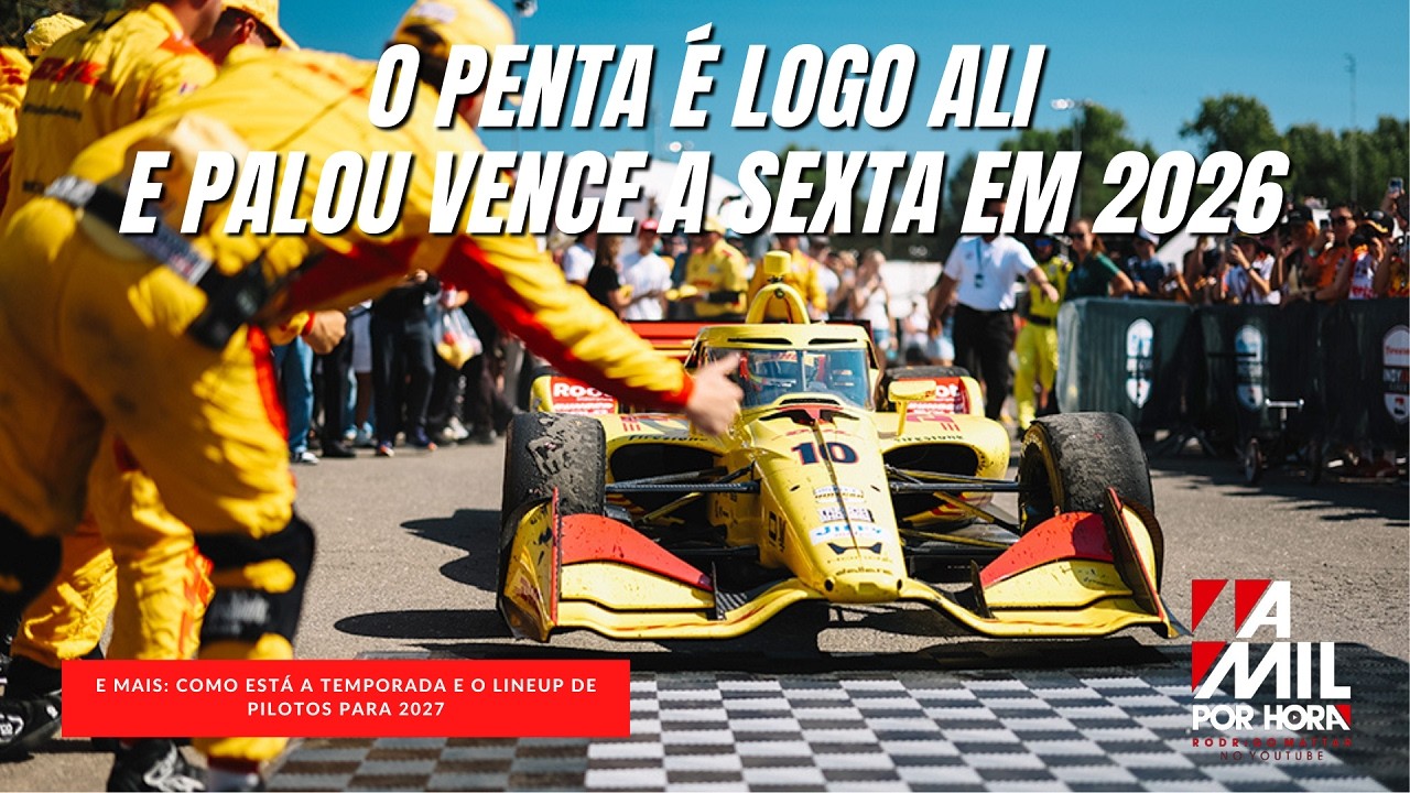 INDYCAR EM PORTLAND | OUTRA VEZ PALOU E O PENTA É LOGO ALI