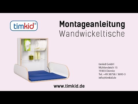 Montageanleitung Wandwickeltisch | timkid GmbH
