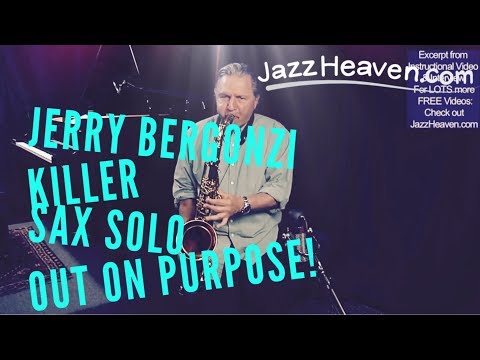 sax alto impro - Go to http://jazzheaven.com/jerry1 for more FREE Jazz Improvisation Tips Videos with Jerry Bergonzi! This was an excerpt from Jerry Bergonzi Jazz Improvisati...