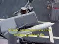 this is the last sm-1 missile launch, of uss boone ffg-28, before they removed the mk-13 missile launcher from the ffg platform.  second missile looses a guidance fin and crashes into the ocean.