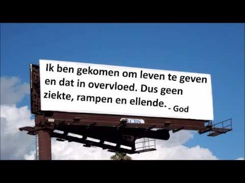 Wat als God een billboard had?