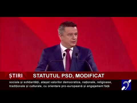 Statutul PSD, modificat