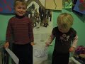 Uncle John's b-day  from Aaron and Sophia.AVI