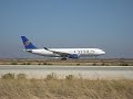 Cyprus Airways A330-200 landing in larnaca from Heathrow