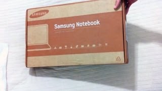 Unboxing E Primeiro Boot Do Notebook Samsung RF511-SD6 (GeForce GT 540M)