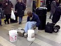 Drum n bass at New York 42nd St subway Drum n bass at New York 42nd St subway