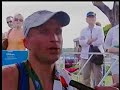 First triathletes cross finish line at Ironman First triathletes cross finish line at Ironman