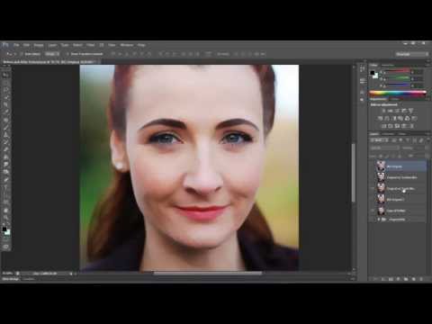 how to change skin color in ps