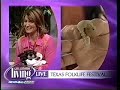 live appearance on woaitv san antonio, for the folk life festival, june 8 2006.  live silkworms, silk reeling, and wild silkmoths!