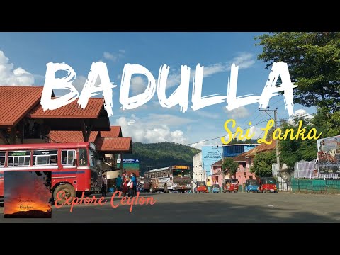 Exploring the Charms of Badulla City | A Scenic Ride Through Sri Lanka || බදුල්ල...