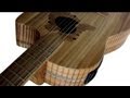 videos de An electro acoustic guitar made from a board of elm