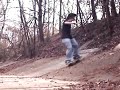 Skateboarding at the Boneyard