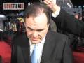 W. Oliver Stone and Josh Brolin on the red carpet
