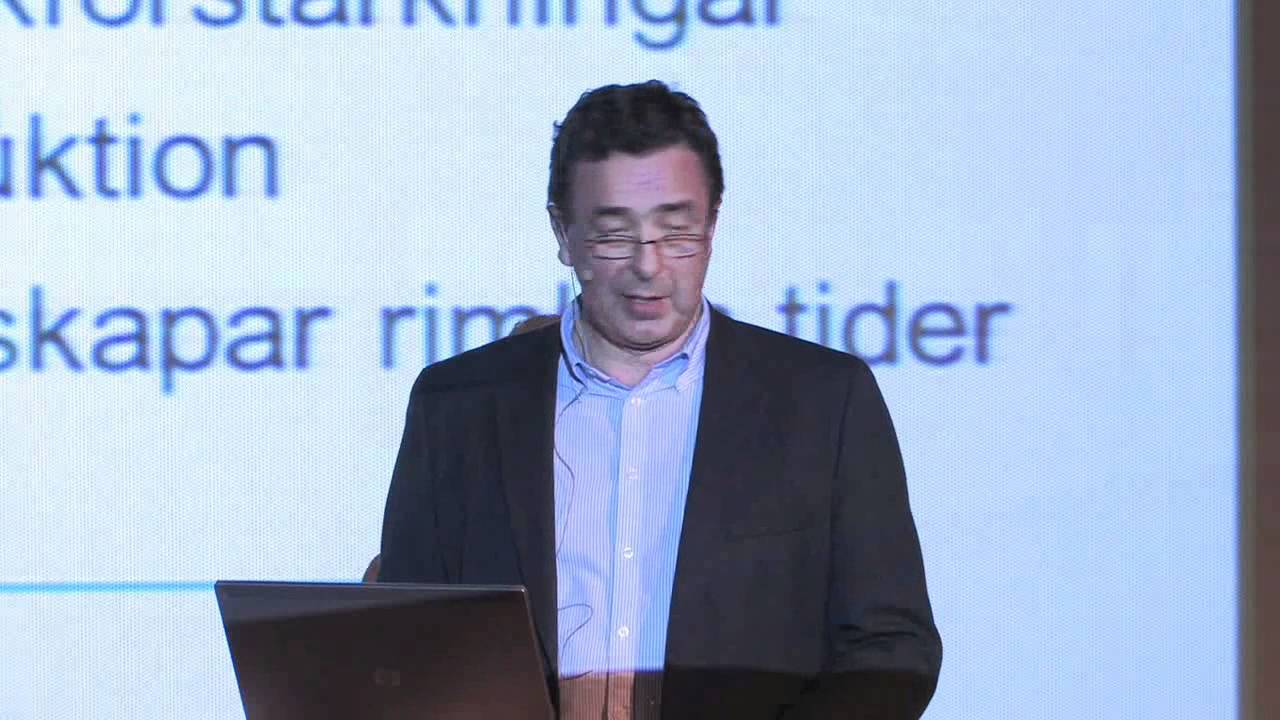 Torbjörn Englund, från Projektledarhuset berättar om arbetet med Ulvsunda Depån.