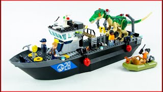 LEGO Jurassic 76942 Baryonyx Dinosaur Boat Escape Speed Build for Collectors (28/56) - Brick Builder by Brick Builder