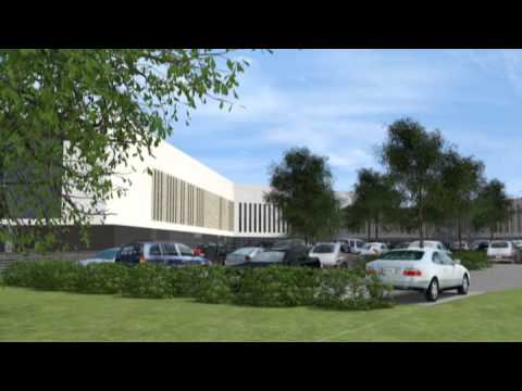 Roullier - Présentation du projet architectural du Centre Mondial de Recherche et Développement du Groupe Roullier à Saint-Malo. ©Jean-Pierre Meignan-Architecte.