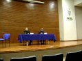 María en la Iglesia Anglicana-Panel en la Universidad Marista Guadalajara Parte 1.AVI