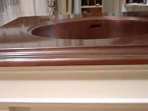 how to age a copper sink