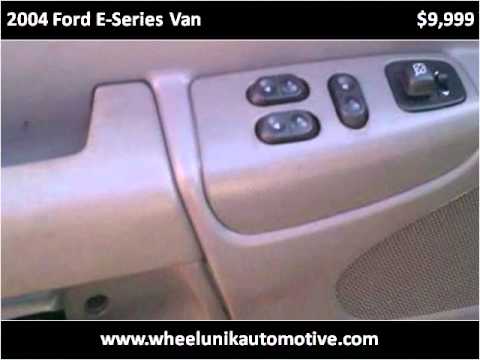 Krrose27 - http://www.wheelunikautomotive.com This 2004 Ford E-Series Van is available from Wheel Unik Automotive & Accessories Inc.. For details, call us at 407-629-7272.
