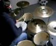 Joe Michael (proffessional air drummer)..attempts real drums