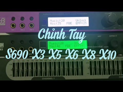 Giới thiệu chỉnh tay vang số DB acoustic