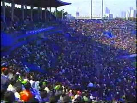 1993年10月28日 日本シリーズ第5戦 清原和博 1号中本（ソロ）