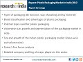 Market Research India : Plastic Packaging Market in India 2012