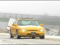 Jack-knifed tractor trailer