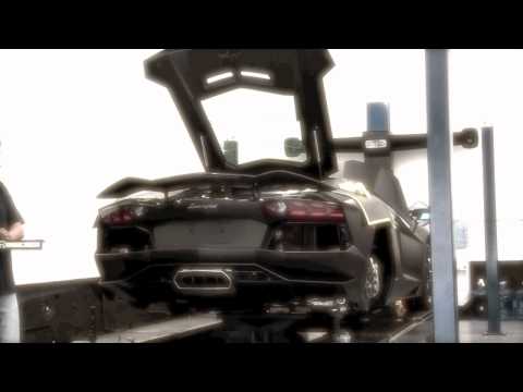 Lamborghini Aventador Exhaust Installation Process