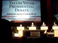 Ron Paul Values Voter Presidential Debate Closing Statement