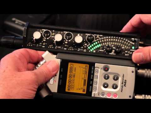 SD-302 to Zoom H4n for Great Filmmaking Audio