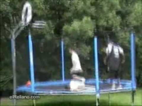 Fractura de tibia y peroné video casero