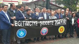 Eğitimciye Şiddete Hayır - VİDEO