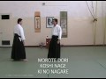 Traditional aikido YONDAN level Taijutsu techniques PART 2