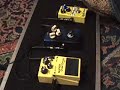Modtone Dyno Drive Keeley mod Boss SD-1 Luther Drive pedals