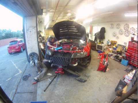 how to change timing belt on evo 8