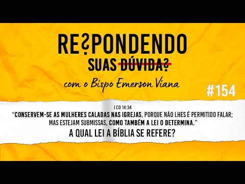 #154 Respondendo Suas Dúvida | Bispo Emerson Viana