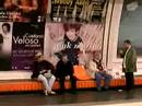 Small Live in Saint Michel metro station in Paris,France Small Live in Saint Michel metro station in Paris,France