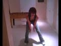 Me....doing the crabwalk... hah.