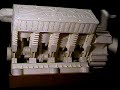 This V8 Engine is the most complex paper model in the world