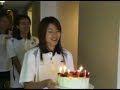 surprise HBD party for Pleumjit  Thinkaow in Japan