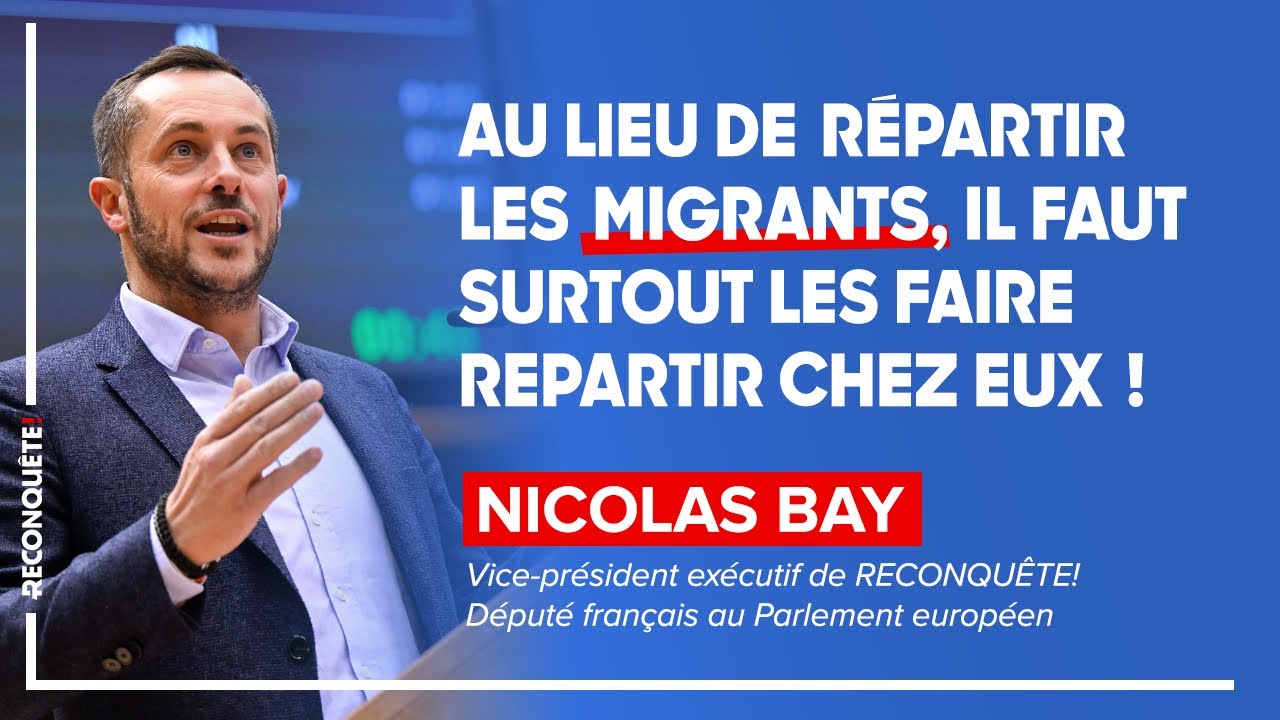 Au lieu de répartir les migrants, faisons-les repartir !