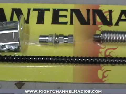 how to attach flag to cb antenna
