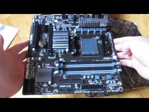 Gigabyte AM3+ GA-78LMT-USB3 Motherboard Inch by Inch Close-Up View