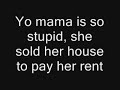 GOOD Yo Mama Jokes (Wrning low audio)