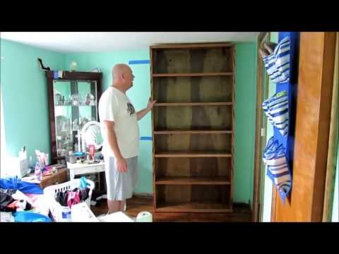 how to hidden door bookcase
