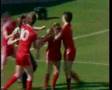 Gordon Strachan attacked by a Celtic fan