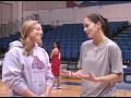 USA Basketball at American - Sue Bird with AU's Ashley Yencho